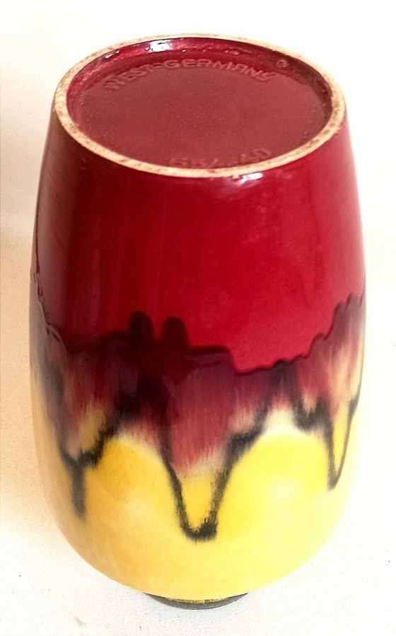 Image 1 of Vaso in ceramica della Germania occidentale Altezza 40 cm