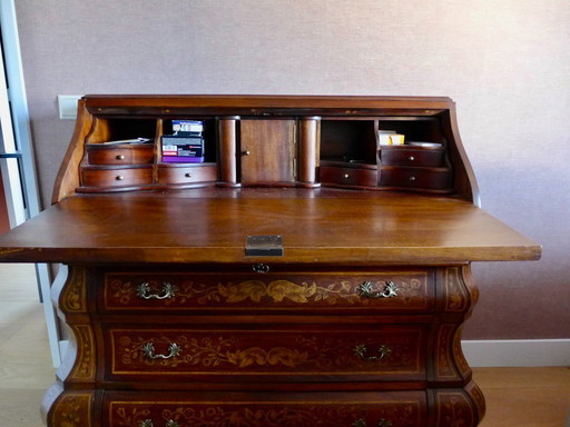 segretaria in mogano