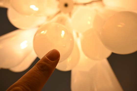 Image 1 of Suspension « Torpedo » de Carlo Nason pour Mazzega, années 1960