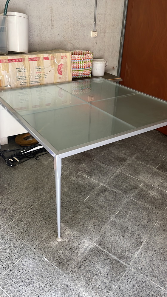 Image 1 of Tafel Baleri Italia Glass Dining Table