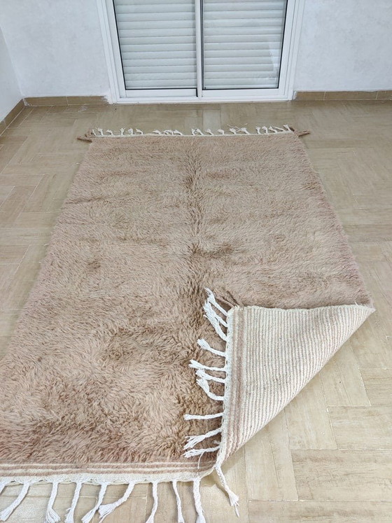 Image 1 of Alfombra de lana natural tejida a mano, de elaboración tradicional, tamaño 1,5/2,5 m.