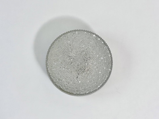 Staff Leuchten A 226 Plafoniera, Bubble Glass, Anni '70, Plafoniere, Vetro, Metallo, Nero, Modern (foto 6 di 9)