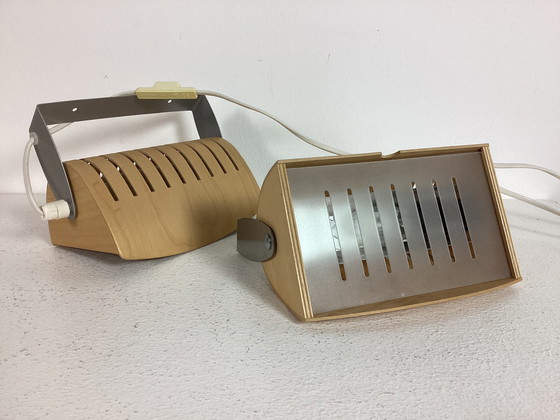 Image 1 of 2 IKEA plywood Strimma vintage design wandlampen 