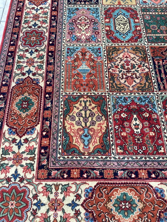 Image 1 of Vintage Moud Garden hand-knotted Persian rug Iran