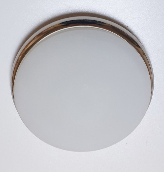 Image 1 of Rolf Krüger per Heinz Neuhaus Leuchten 2 lampade da soffitto