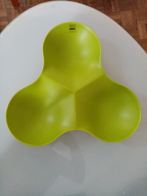 Bandeja trípode de cerámica años 80 diseño Asa