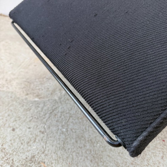 Poltrona Tecno P40 - Struttura in metallo, rivestimento nero – Poltrone, Textile (photo 8 of 13)