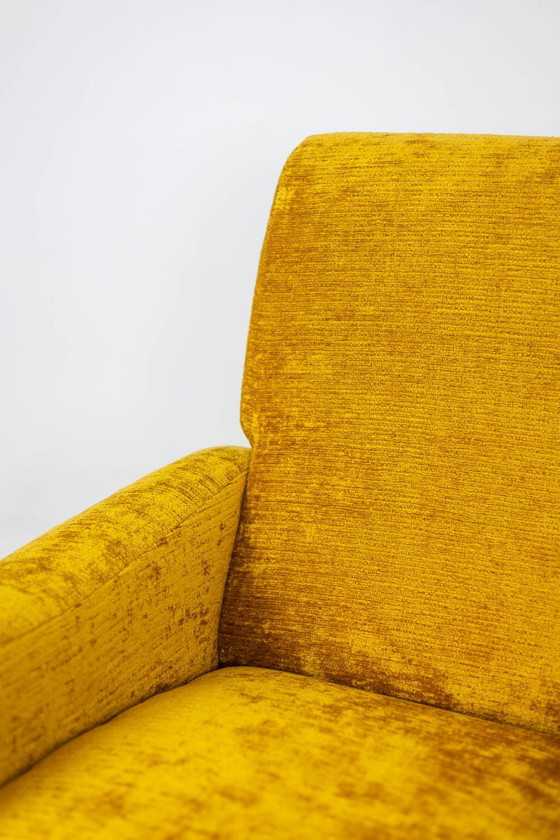 Image 1 of Marco Zanuso para Artflex: Sillones de latón amarillo y dorado, años 50
