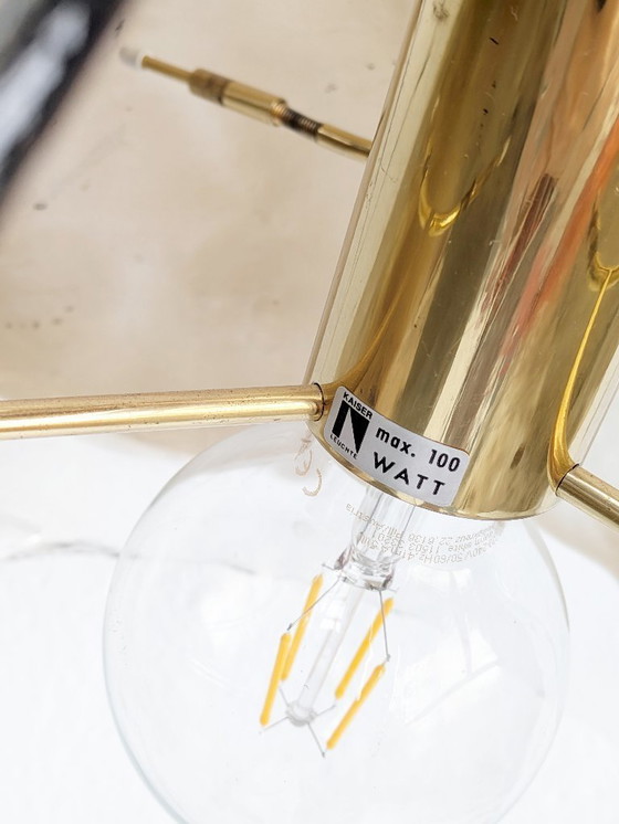 Image 1 of Lampadario in vetro di Murano di Kaiser Leuchten anni '70