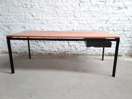 PK52 Poul Kjaerholm Desk Table Carl Hansen Oregon – Carl Hansen & Søn, bureau, Metal, Wood, Vintage (photo 2 of 9)