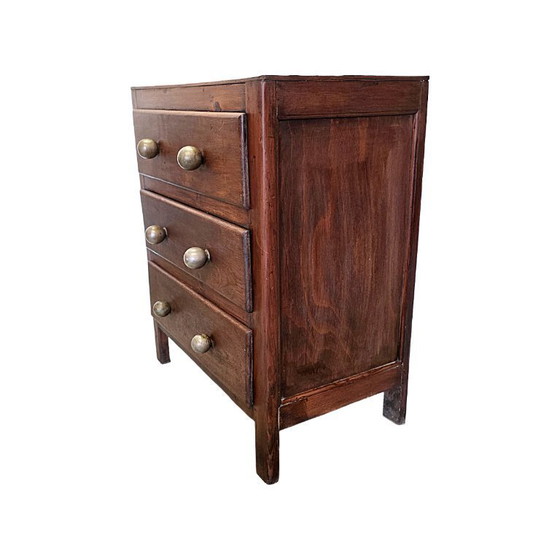 Image 1 of Oude Franse 3 laden commode, circa 1940