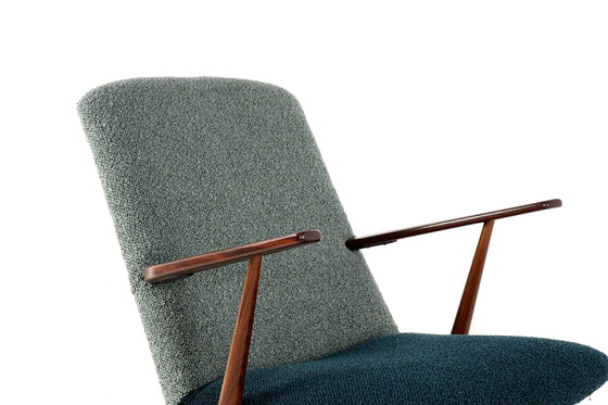 Image 1 of Akerblom Schwedisch Zweifarbiger Sessel Stuhl Vintage