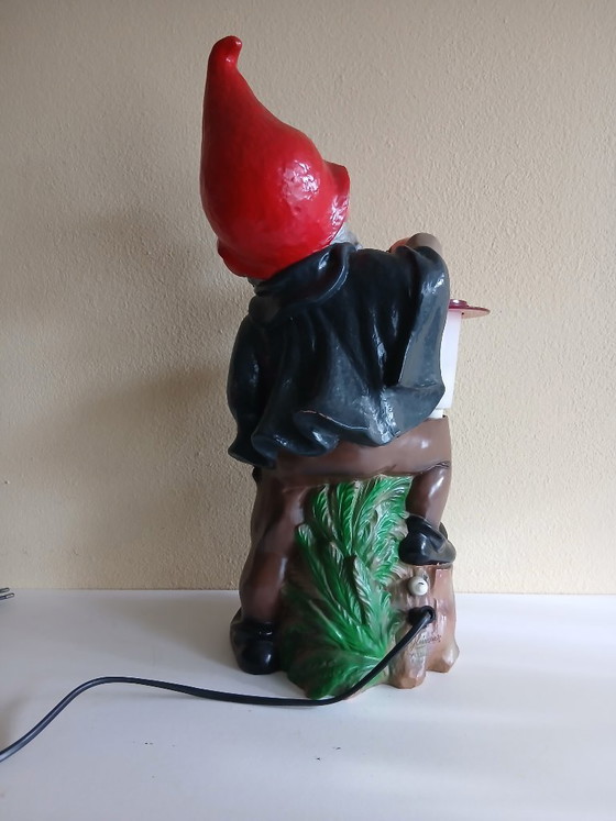 Lampe Nain Heissner – 48 cm. – Vintage – Lampadaires, Plastic (photo 7 of 8)