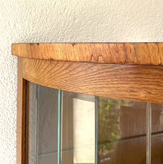 Image 1 of Vetrina sospesa, mobiletto unico in stile art déco 