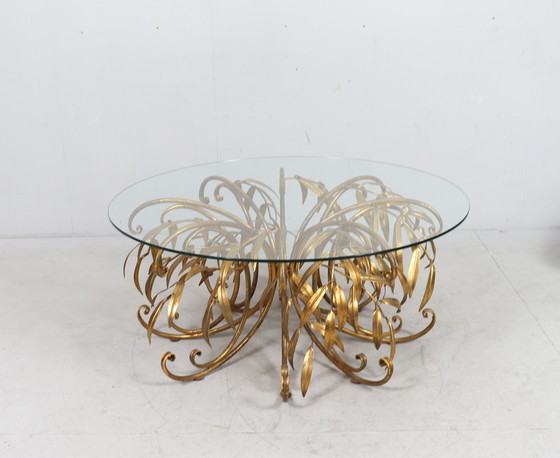 Image 1 of Bijzettafel/koffietafel van Hans Kögl, 1970/Hollywood Regency