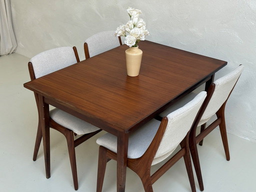 Seltenes Vintage Esszimmerset 1960 | Mahjongg Holland | Cees Braakman