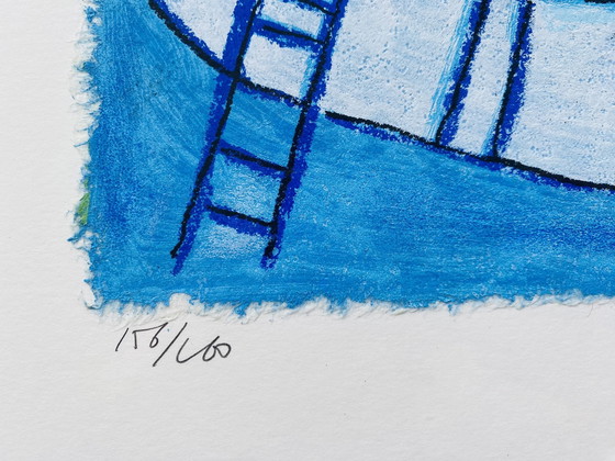 Image 1 of Hannes Kuiper - Colorful Screen Print - With Frame