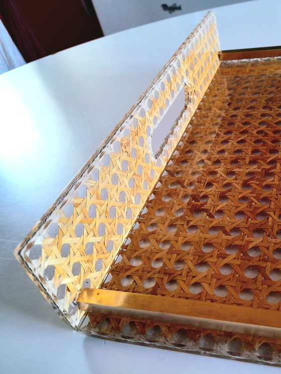 Image 1 of Top de caña y lucita ,M.Crespi para Dior