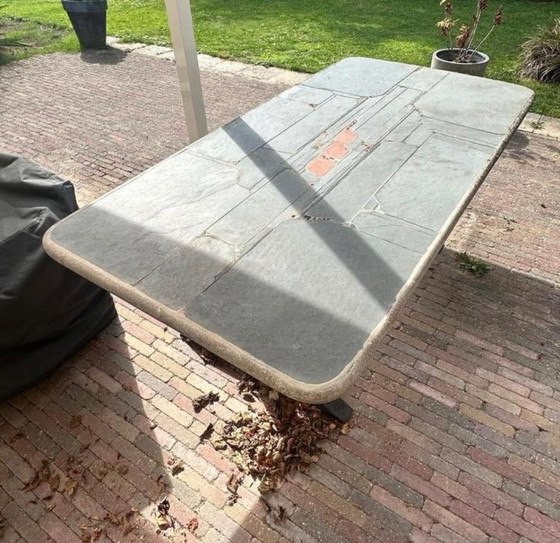 Image 1 of Original Paul Kingma table - signed (1994)