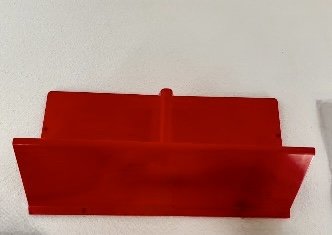 Niels Gammelgaard per IKEA Mensola da parete Kämpe rossa_ rarità
