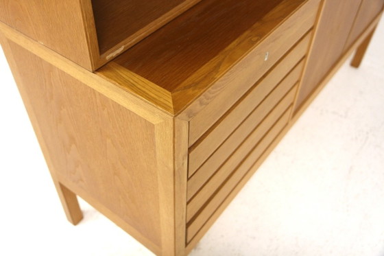 Libreria scandinava in rovere, Alf Svensson, Svezia, 1960 – Librerie, Legno (photo 4 of 6)