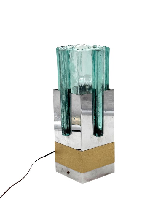 Image 1 of Lampe de table Hollywood regency, Gaetano Sciolari Italie, 1970