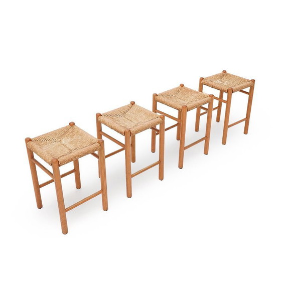 Image 1 of 4 “ConDogu” stools by Luigi Massoni for Porro, 1970s