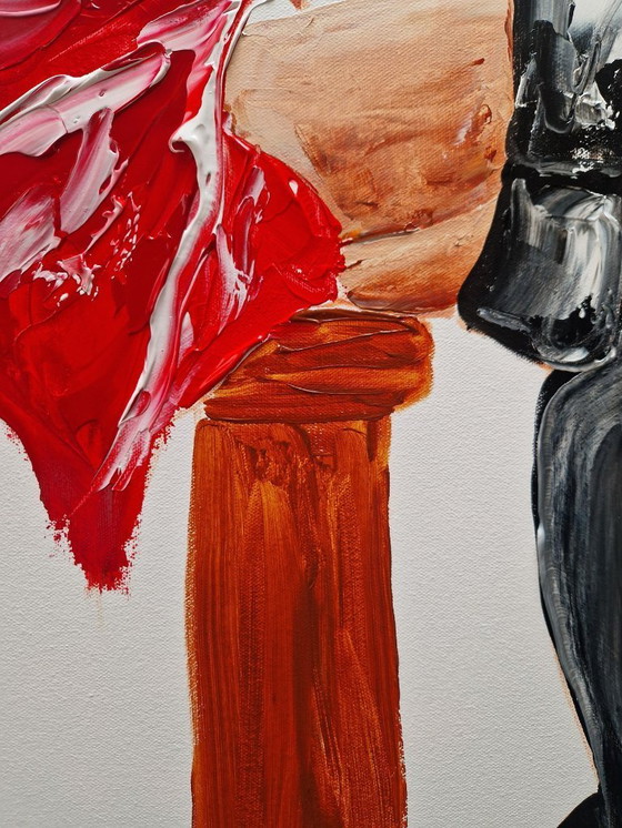 Image 1 of Henry ESCOBAR - The Glass - Artist's Painting