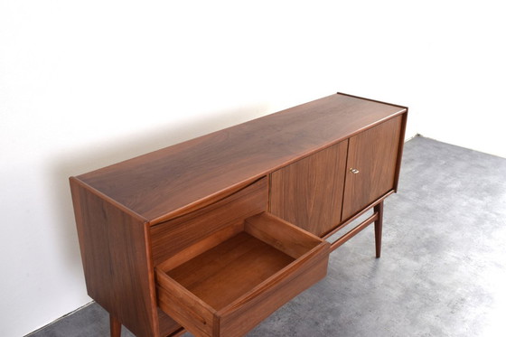 Image 1 of Mid-Century Polish Walnut Sideboard, 1960s.