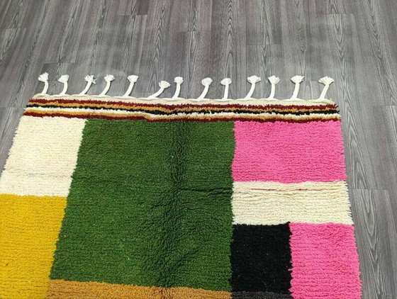 Multicolored woven wool rug 250cm x 150cm – Rugs & carpets, Bohemian (photo 6 of 9)