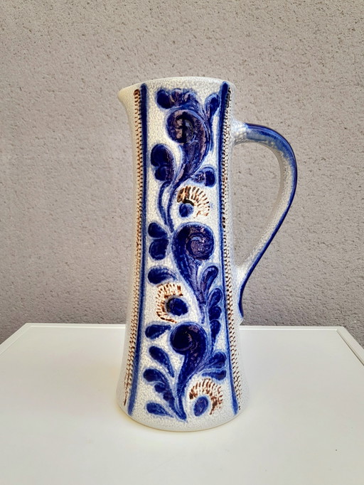 Alsace stoneware pitcher Betschdorf 1970
