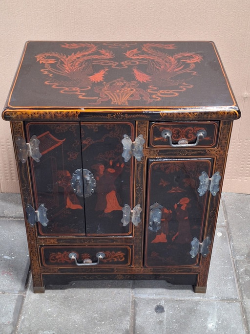 Vintage Chinees Lakkastje