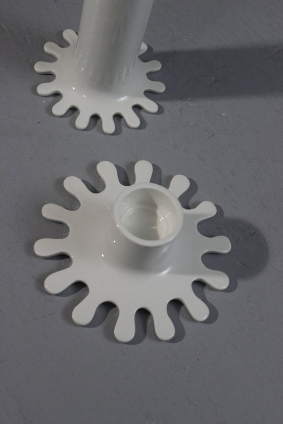 Image 1 of François Clerc for Sentou France - Pair of "Ghost" candlesticks 2008