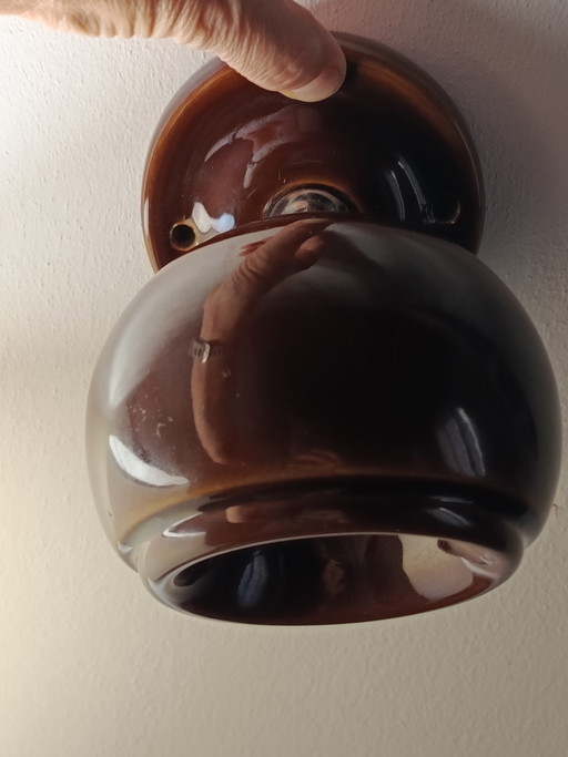 Lampada Ceramica Gabbianelli Anni 60-70 – leeslamp