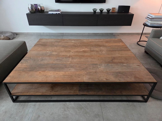 Image 1 of Table basse Mesa en teck recyclé