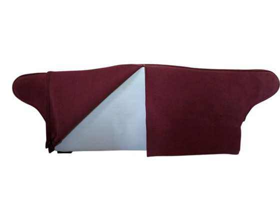 Splendido divano Roche Bobois 2 posti in velluto Rosso Bordeaux – Divani, Textile, Velvet (photo 6 of 15)