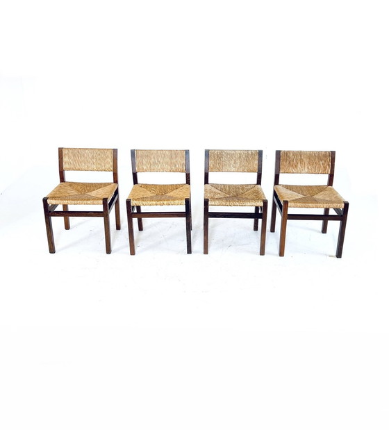 Image 1 of 4x SE82 Eetkamerstoel, Martin Visser, 'T Spectrum '60