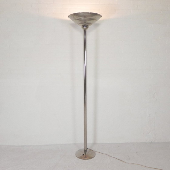 Image 1 of Lampadaire Art Déco, éclairage indirect, Pays-Bas, années 1930