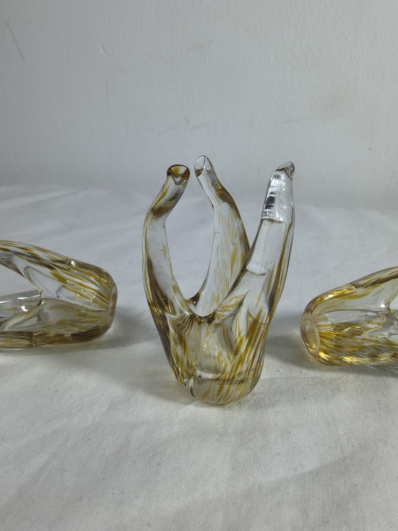 Image 1 of Paralumi in vetro soffiato a mano con attacco G4