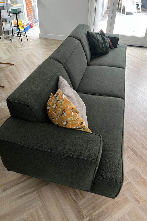 Cartel Living 3,5 Zits bank donkergroen