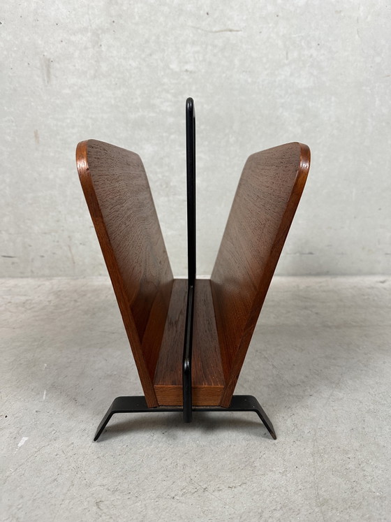Image 1 of Vintage rosewood magazine rack - Cees Braakman