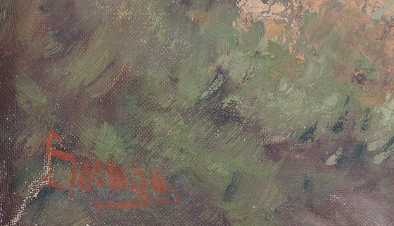 Image 1 of École néerlandaise (XX) - Sentier de bruyère en automne