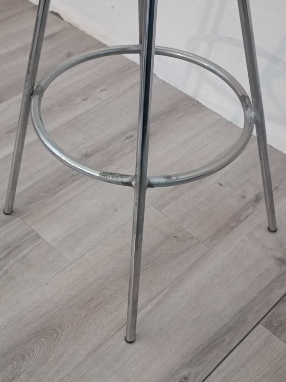 Image 1 of Tabouret de Bar par Roberto Foschia pour MIDJ 1970s Édition Originale