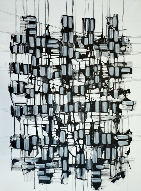 Image 1 of Natia Antadze Abstract Composition XXL