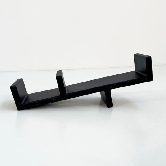 Image 1 of Étagère en serpent noir par Adriano Baldanzi et Alessandro Novelli pour Casamania, années 20