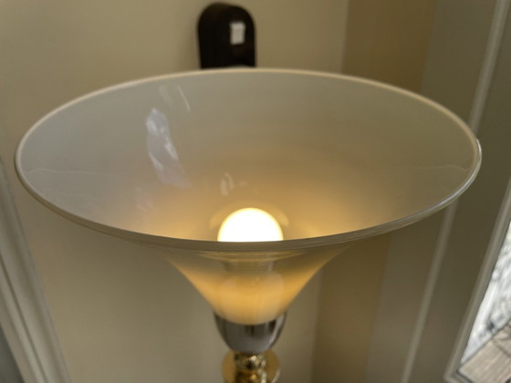 Image 1 of Lampada da tavolo a luce abbagliante Maison Jansen 1970, francese