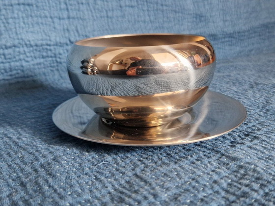 Image 1 of Set tazzine caffè e macedonia acciaio IMCO