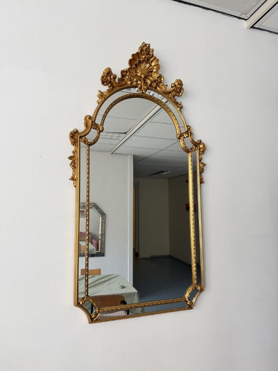 Image 1 of Deknudt Hollywood Regency spiegel 