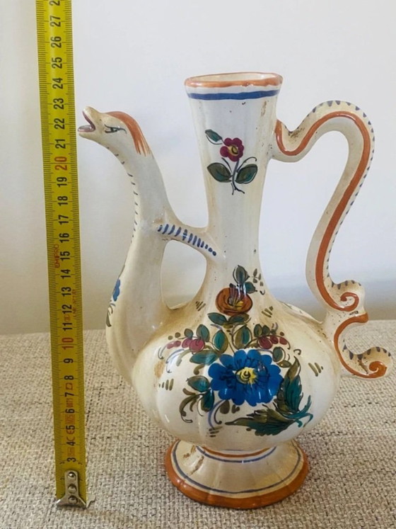 Deruta Amphora Italian Craftsmanship Year '60 – Vases, Ceramic (photo 3 of 7)