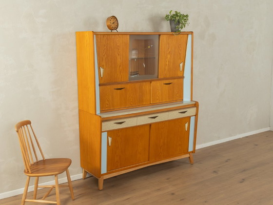 Keukenkast uit het midden van de 20e eeuw – Kasten, Glass, Wood (photo 3 of 15)
